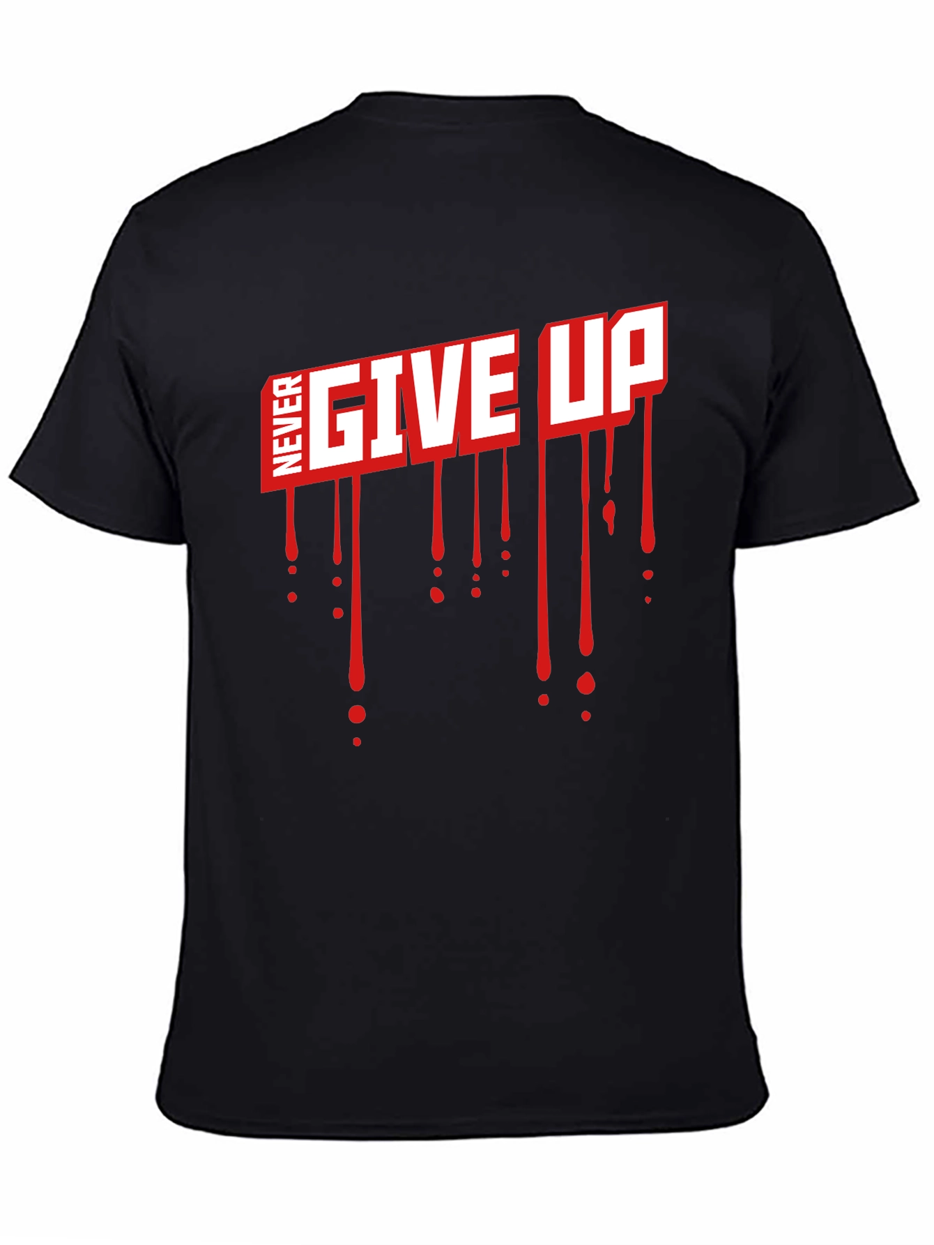 Never Give Up Graphic T-Shirt