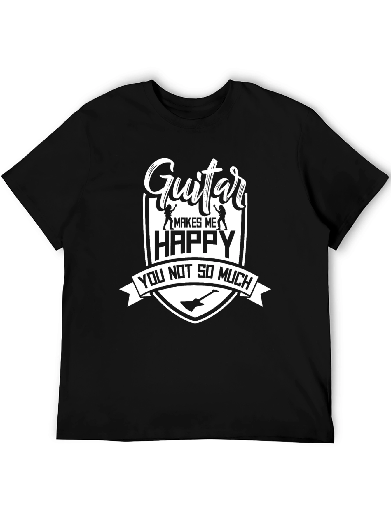 Guitar Makes Me Happy T-Shirt