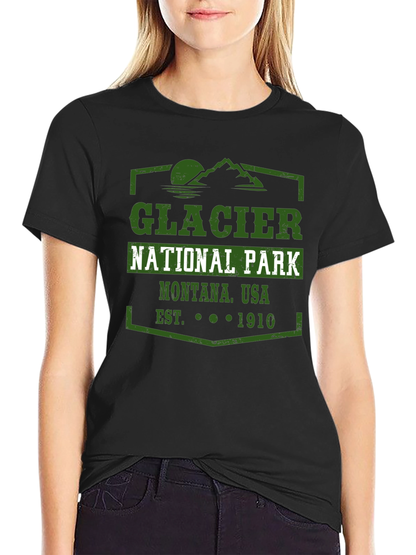 Glacier National Park Montana USA T-Shirt