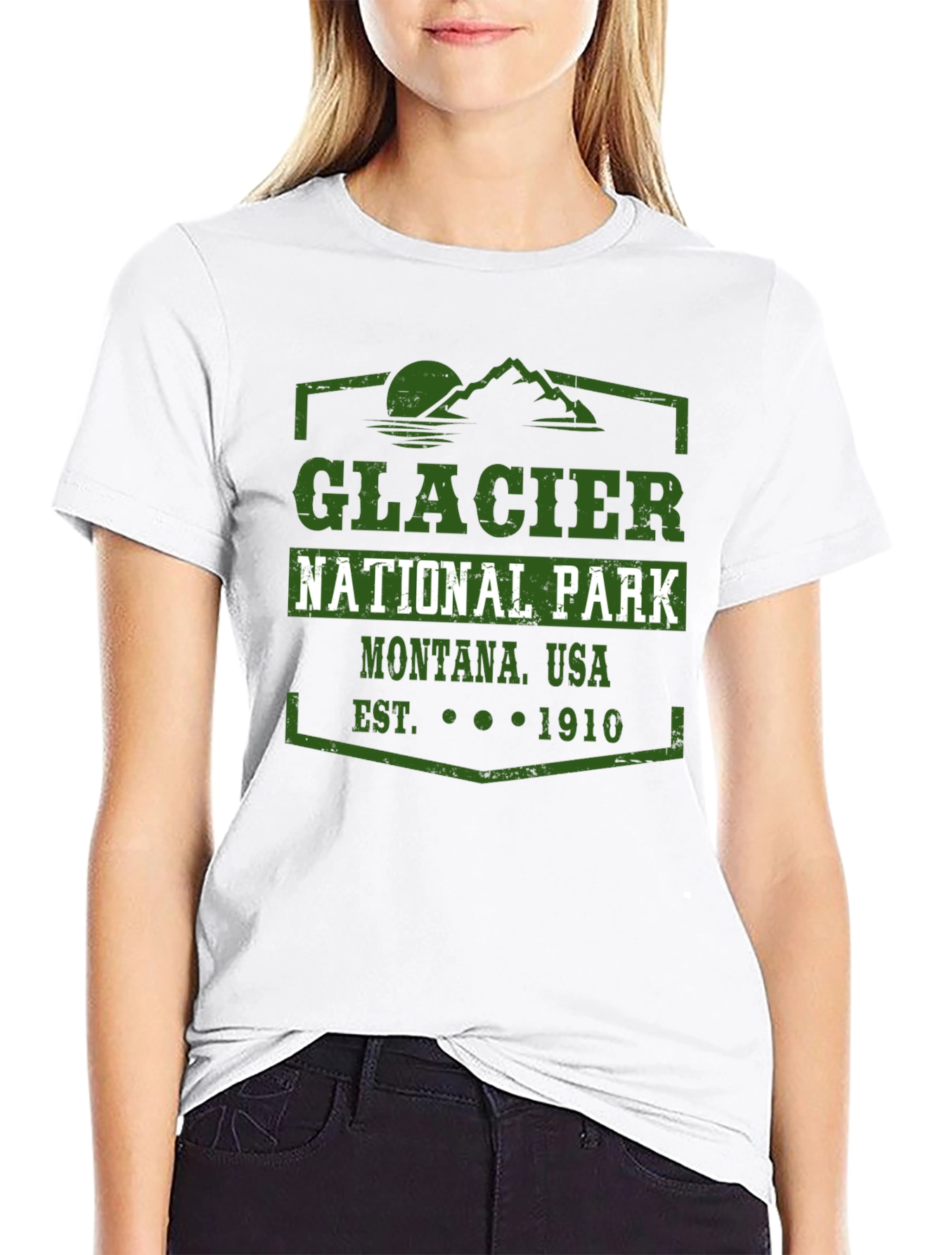 Glacier National Park Montana USA T-Shirt