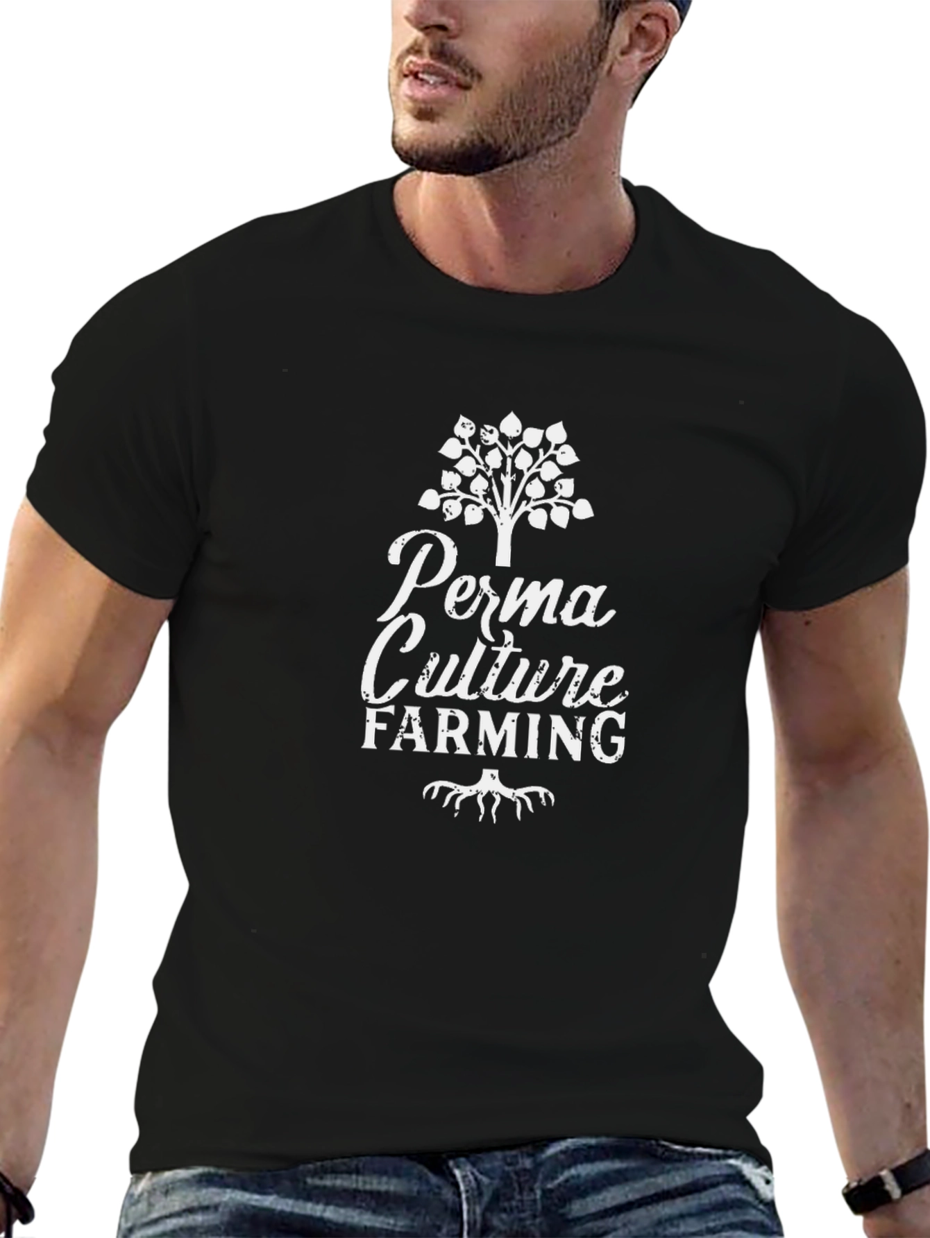 Perma Culture Farming Graphic Tee