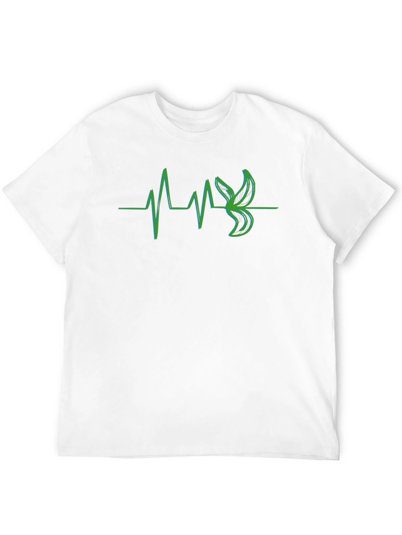 Heartbeat Mermaid Tail Graphic Tee