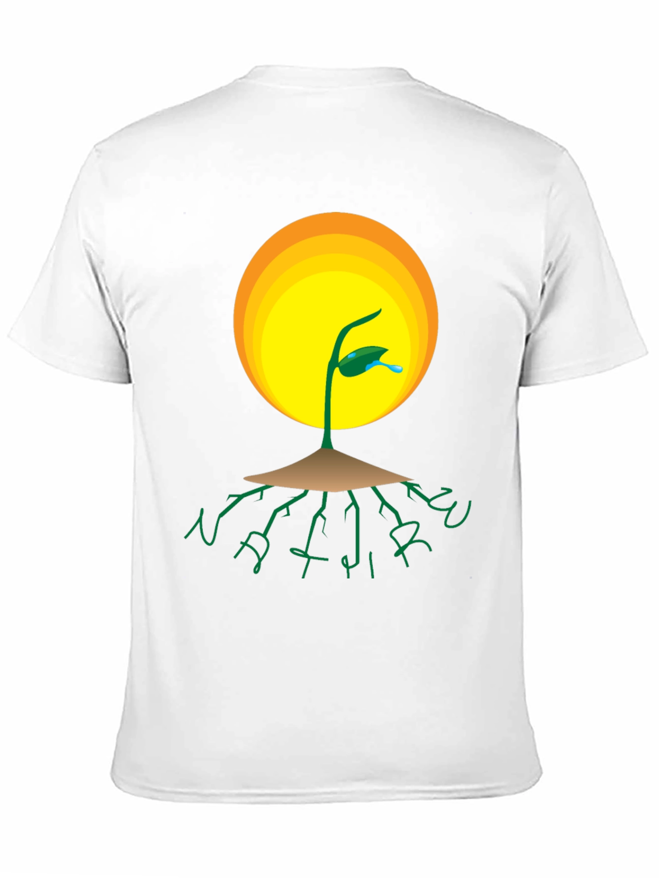 Nature Roots T-Shirt - Black