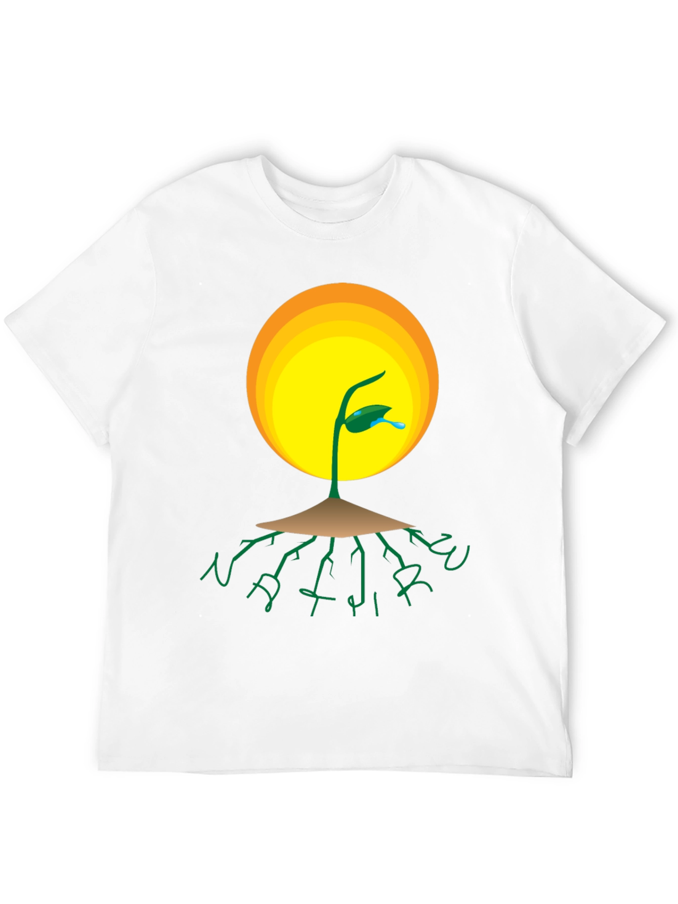 Nature Roots T-Shirt - Black