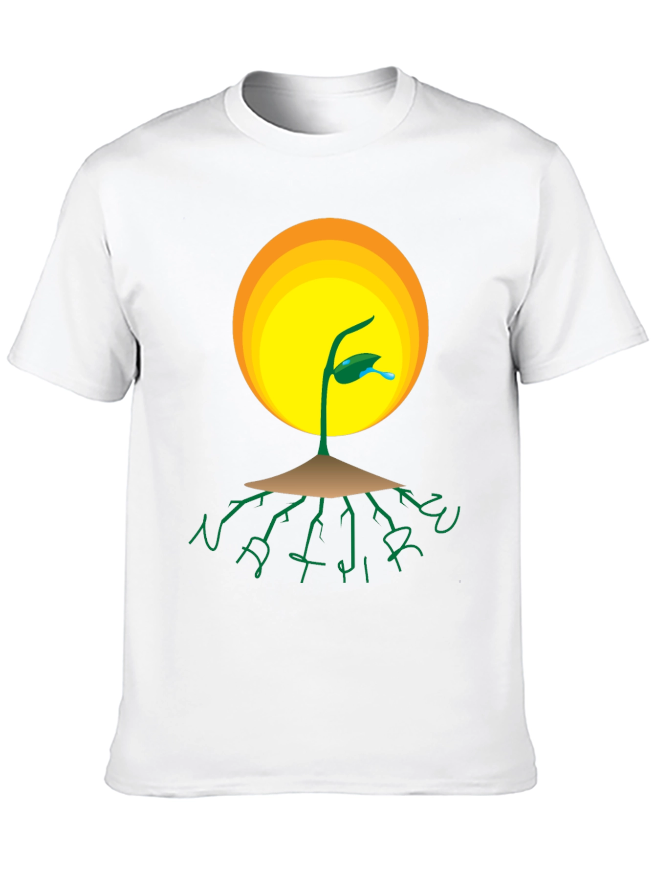 Nature Roots T-Shirt - Black