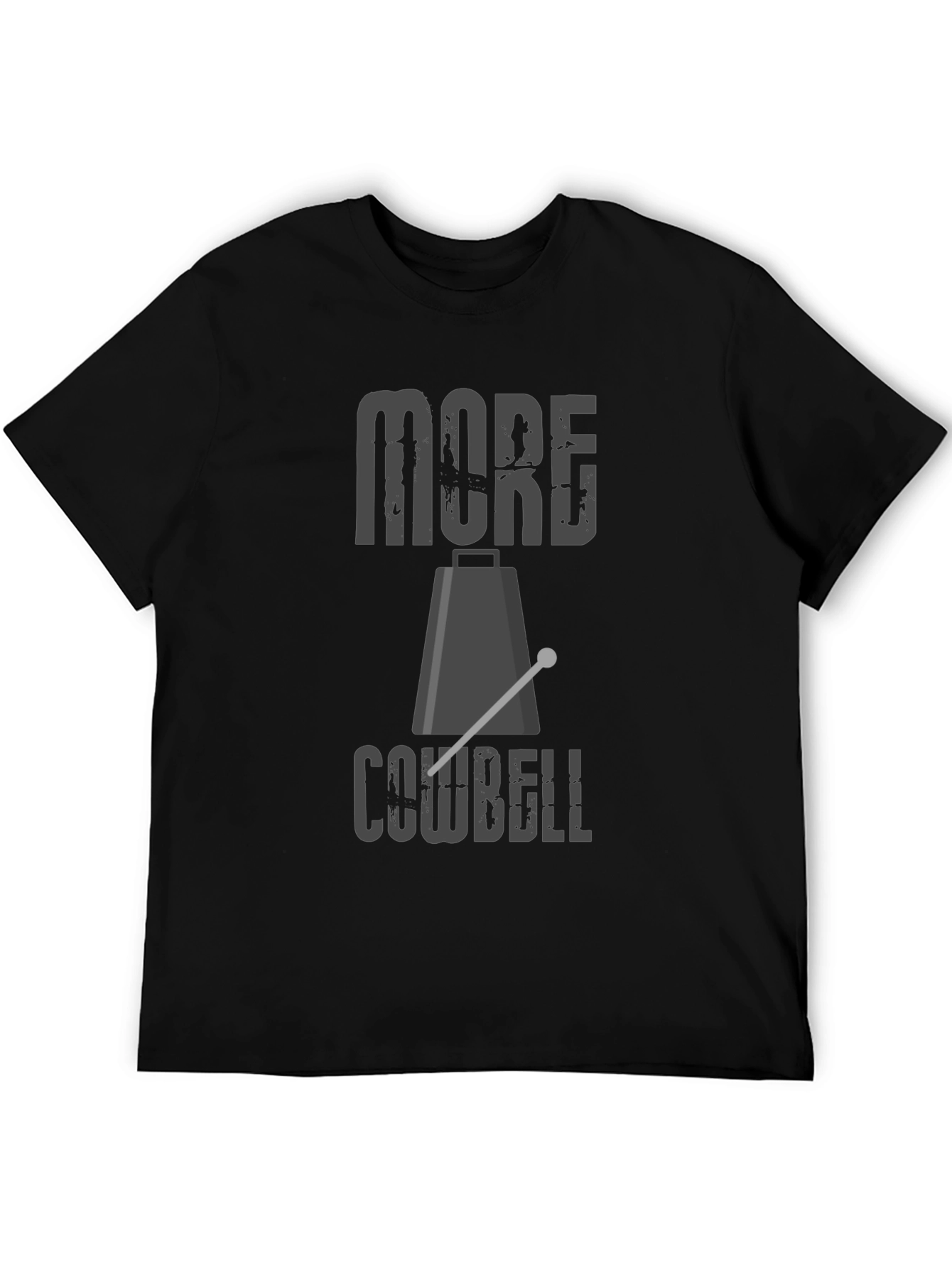 More Cowbell T-Shirt - Classic Rock Comedy