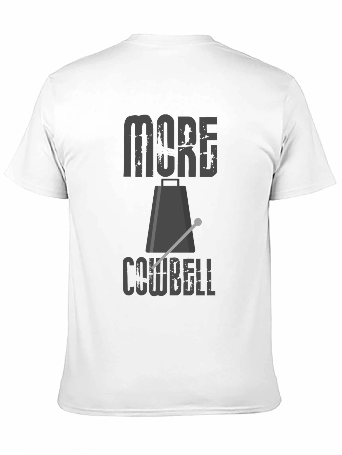 More Cowbell T-Shirt - Classic Rock Comedy