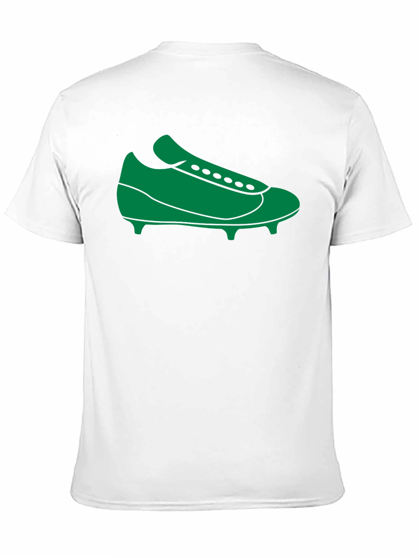 Green Soccer Shoe Graphic Tee - Sporty Style