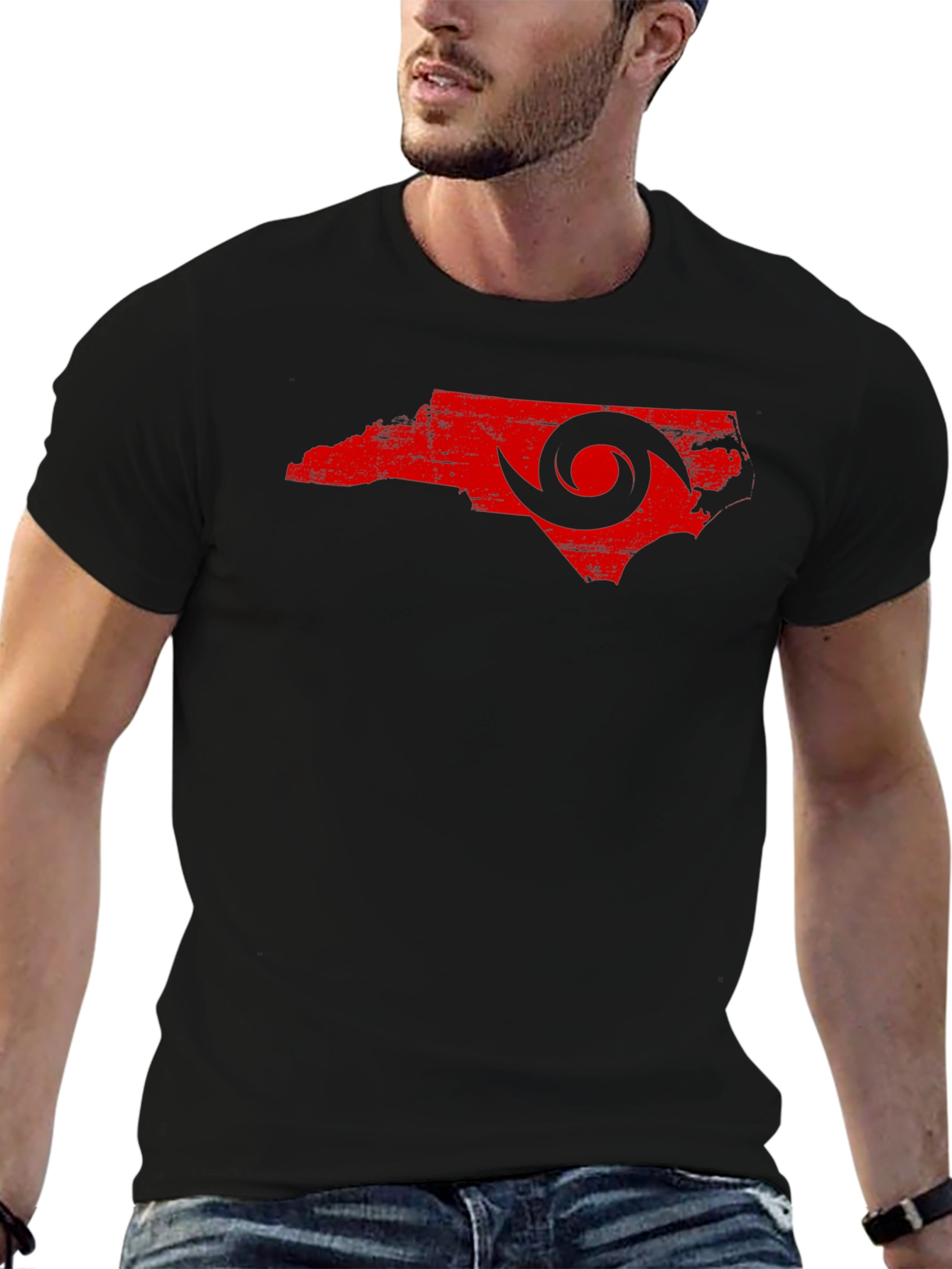 North Carolina Hurricane Graphic T-Shirt