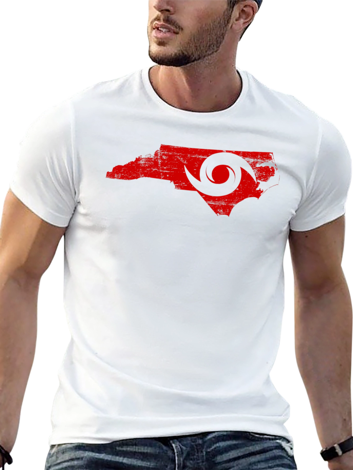North Carolina Hurricane Graphic T-Shirt