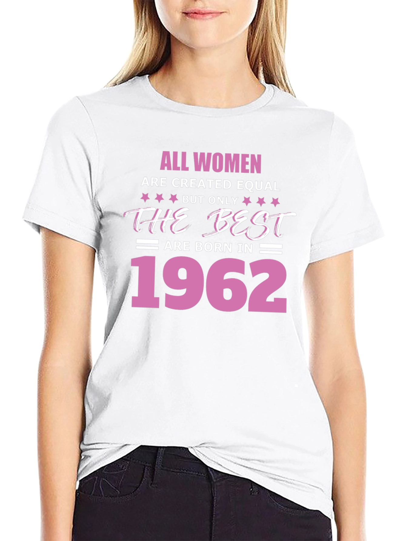 Born in 1962 Womens Graphic T-Shirt