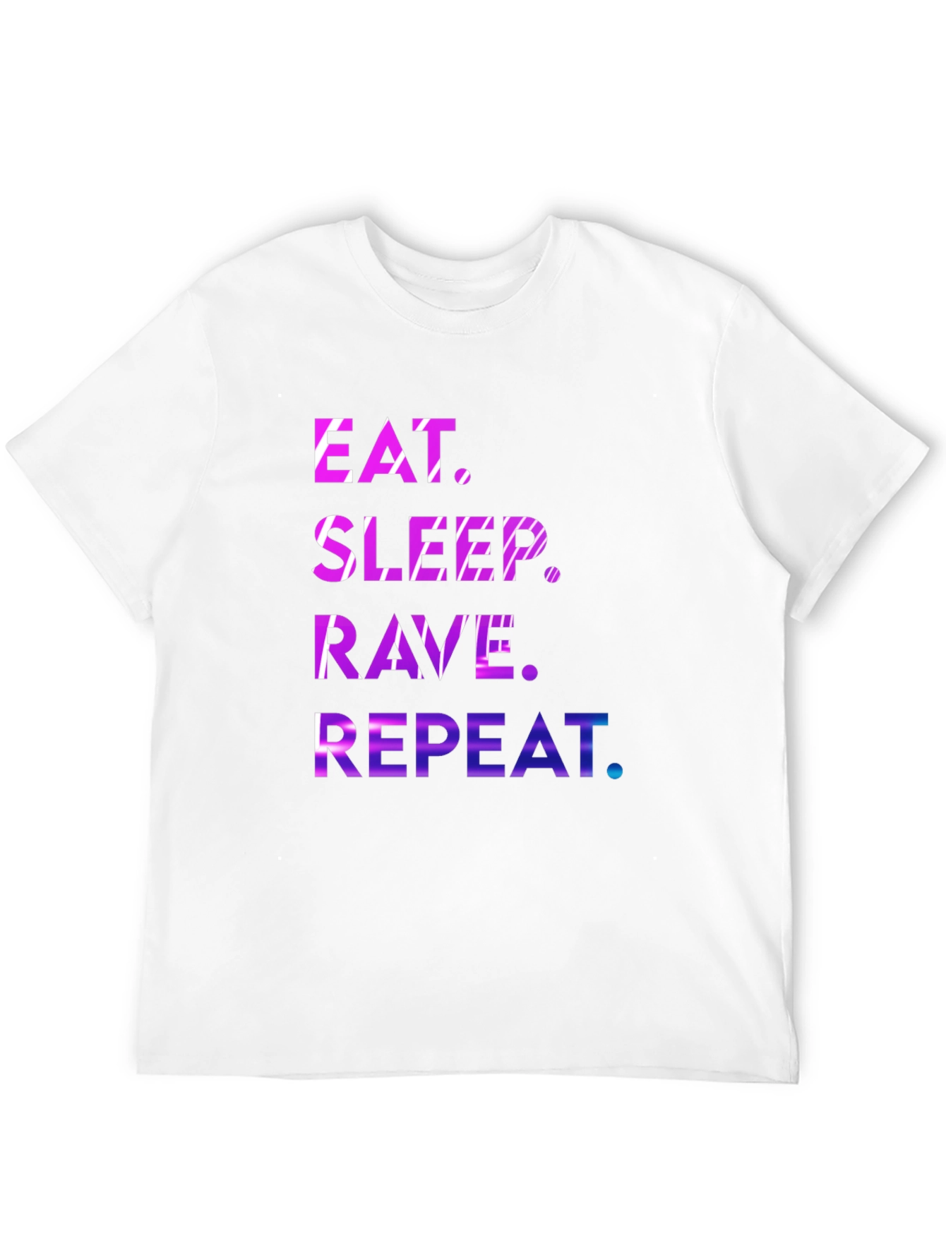 Eat Sleep Rave Repeat Graphic Tee