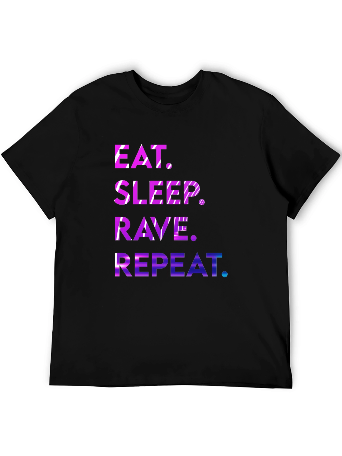 Eat Sleep Rave Repeat Graphic Tee