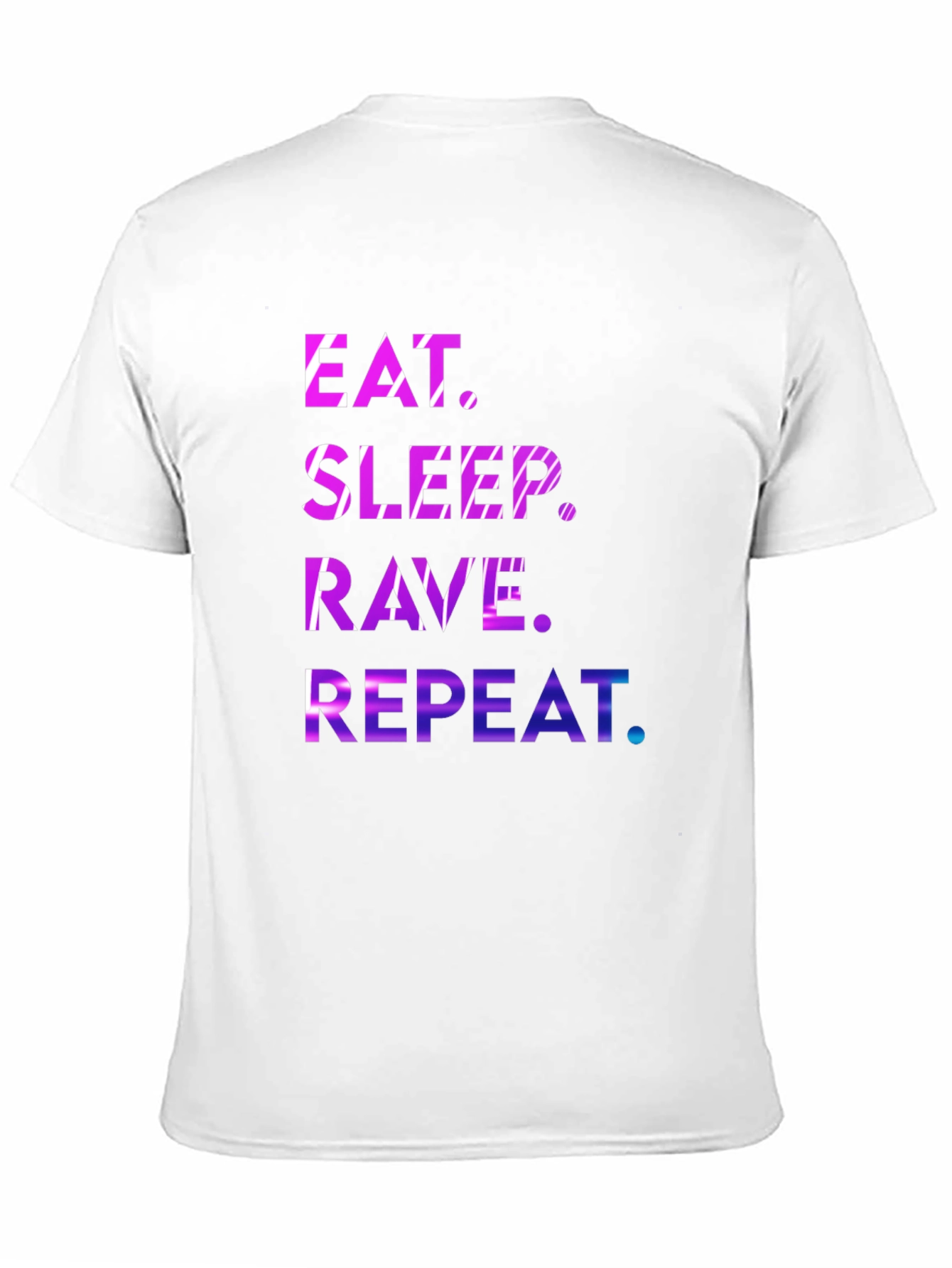 Eat Sleep Rave Repeat Graphic Tee