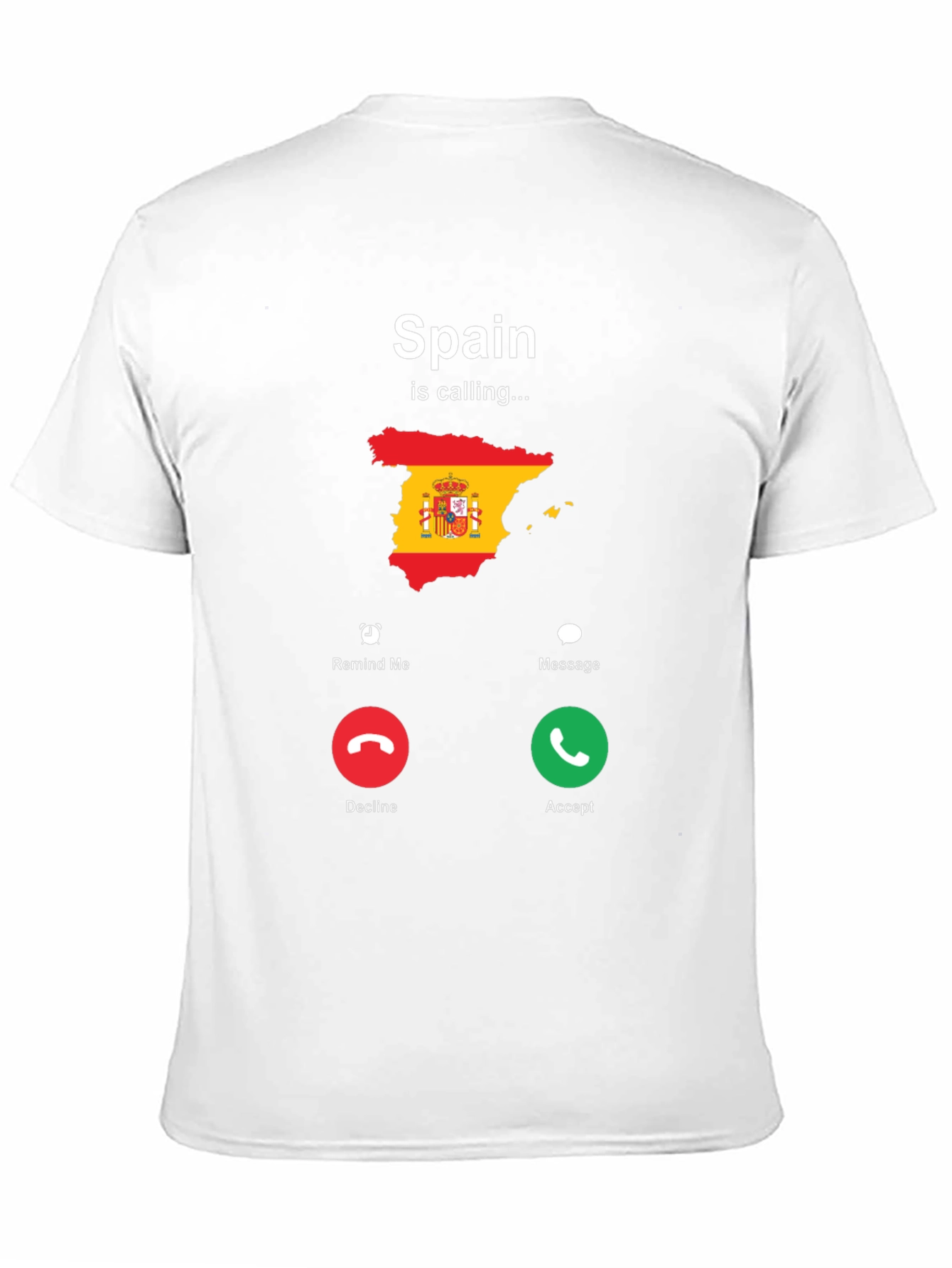Spain Calling Graphic T-Shirt
