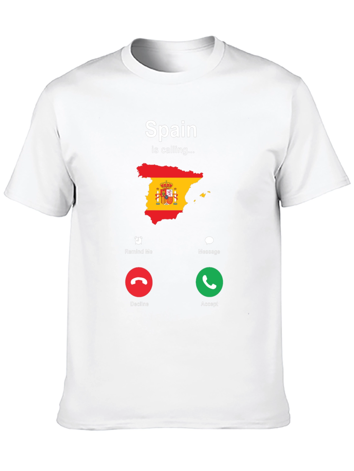 Spain Calling Graphic T-Shirt