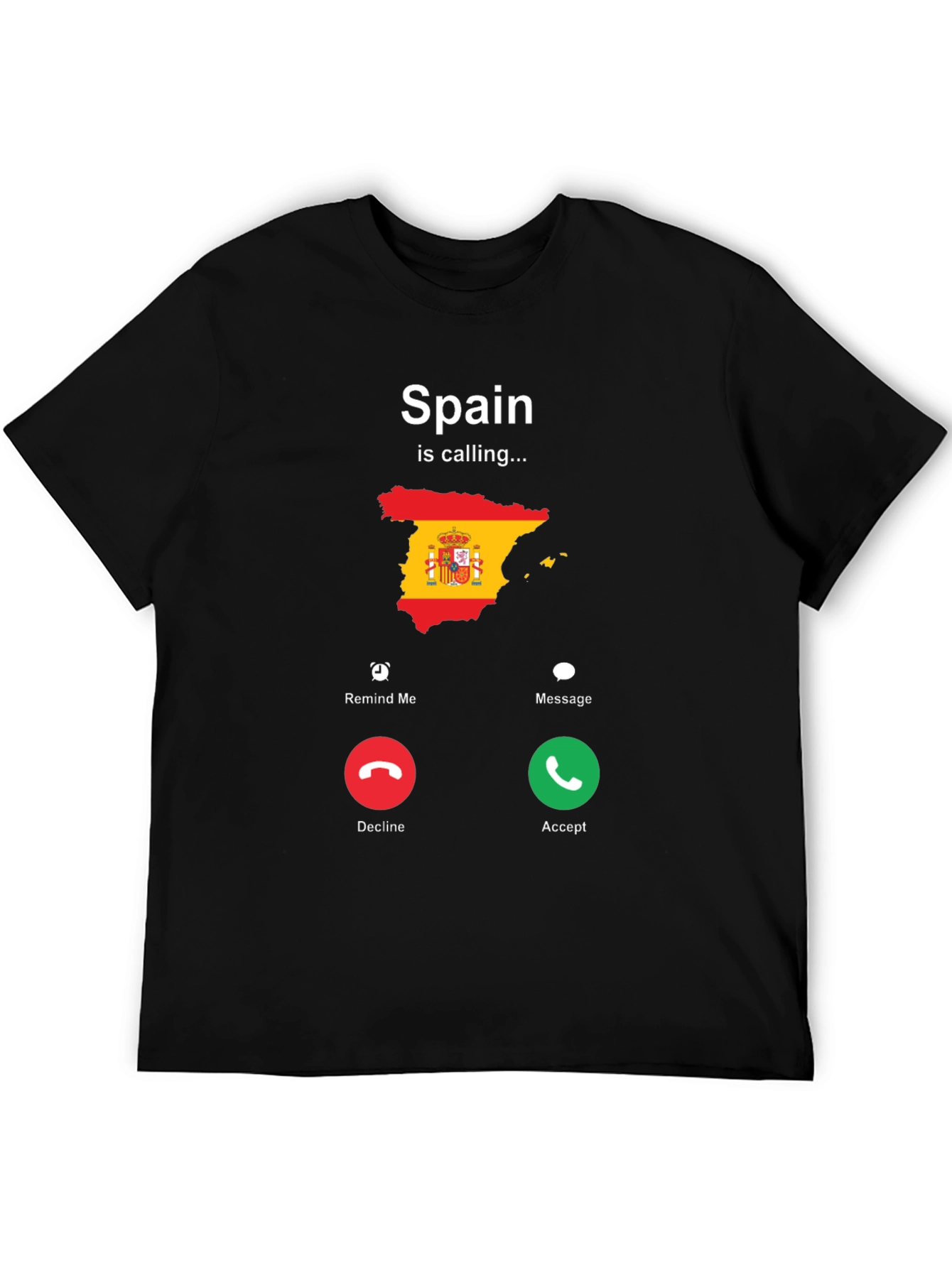 Spain Calling Graphic T-Shirt