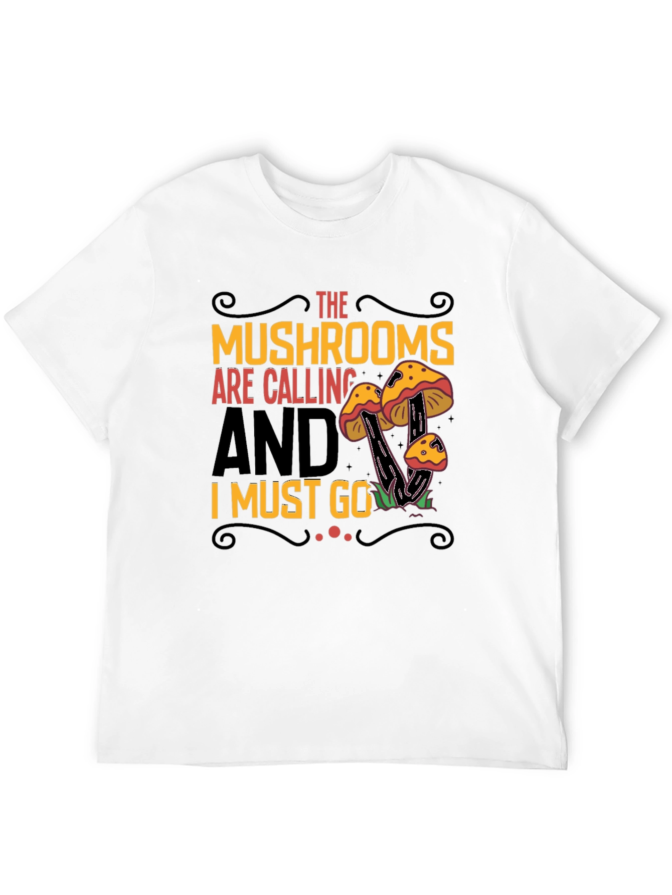 Mushroom Calling Graphic Tee