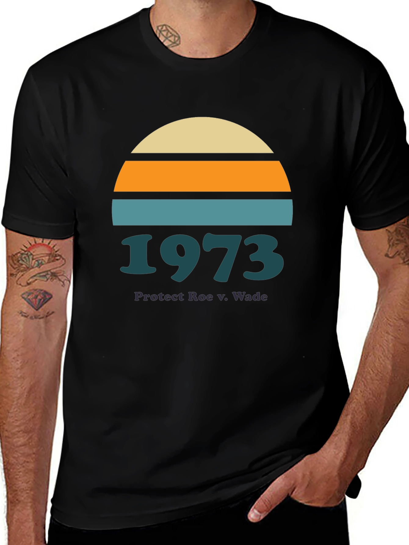 Protect Roe v Wade 1973 Graphic Tee