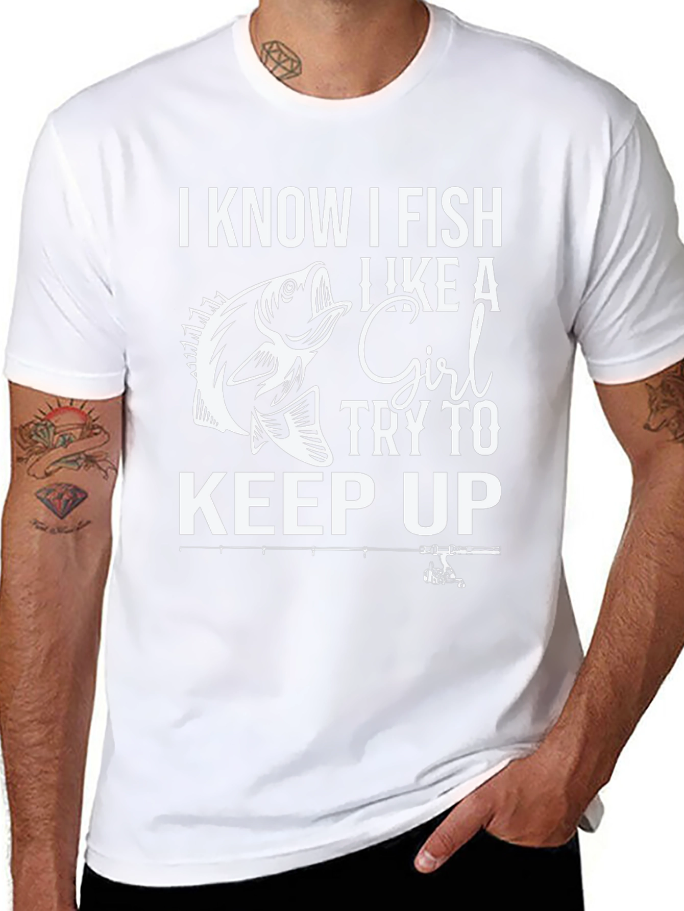 I Fish Like a Girl T-Shirt