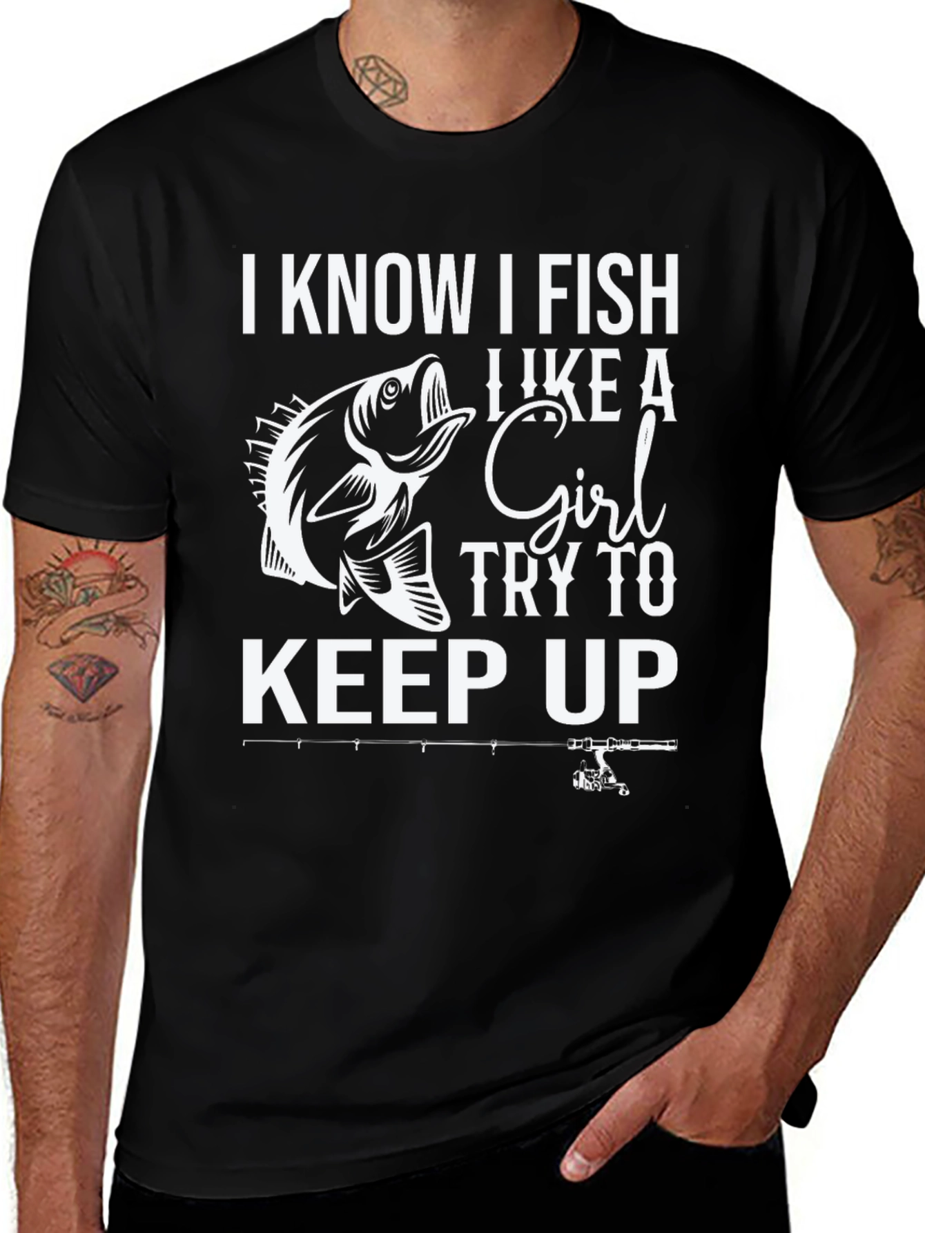 I Fish Like a Girl T-Shirt