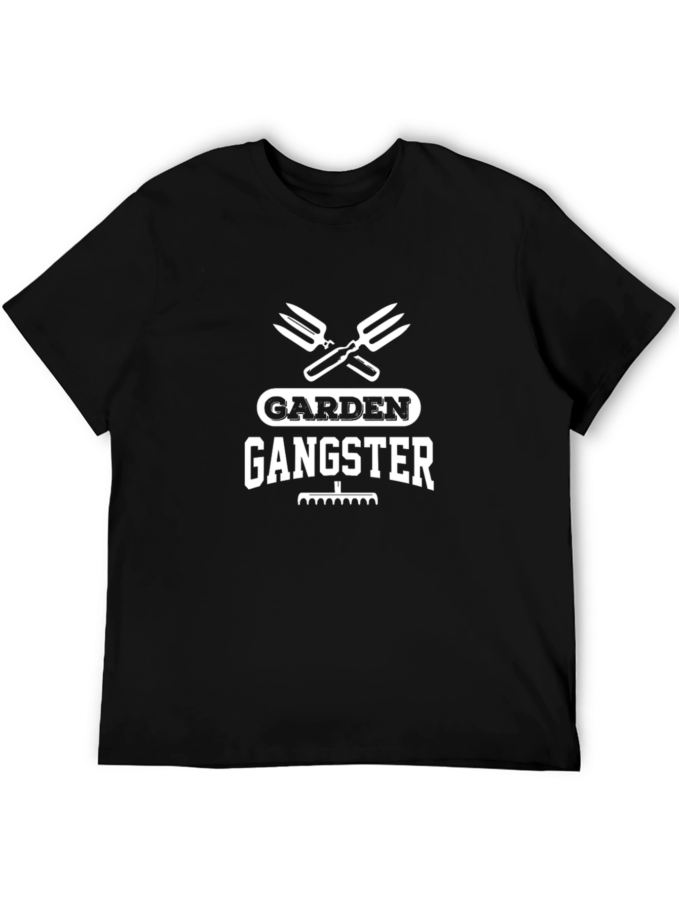 Garden Gangster Black T-Shirt