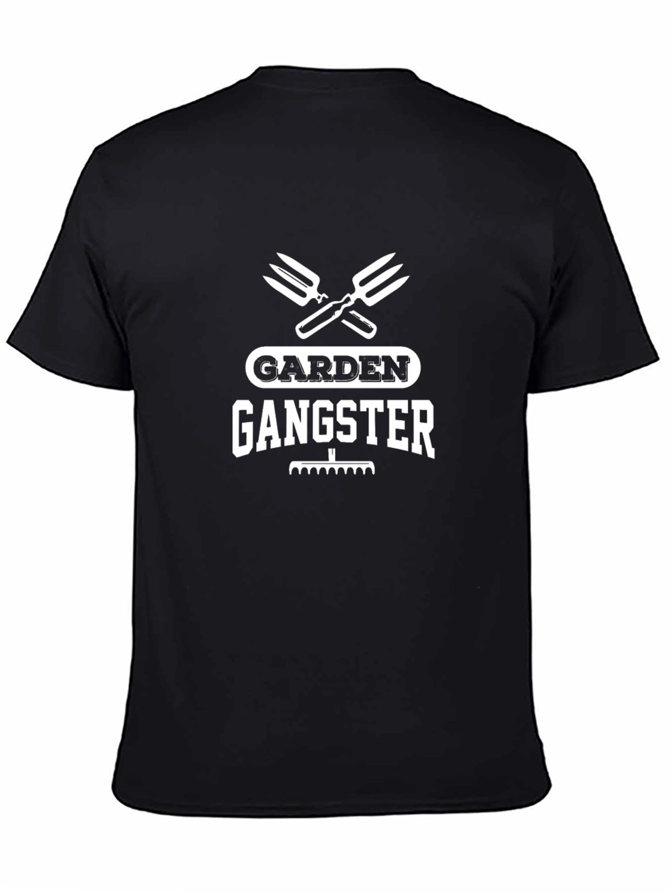 Garden Gangster Black T-Shirt