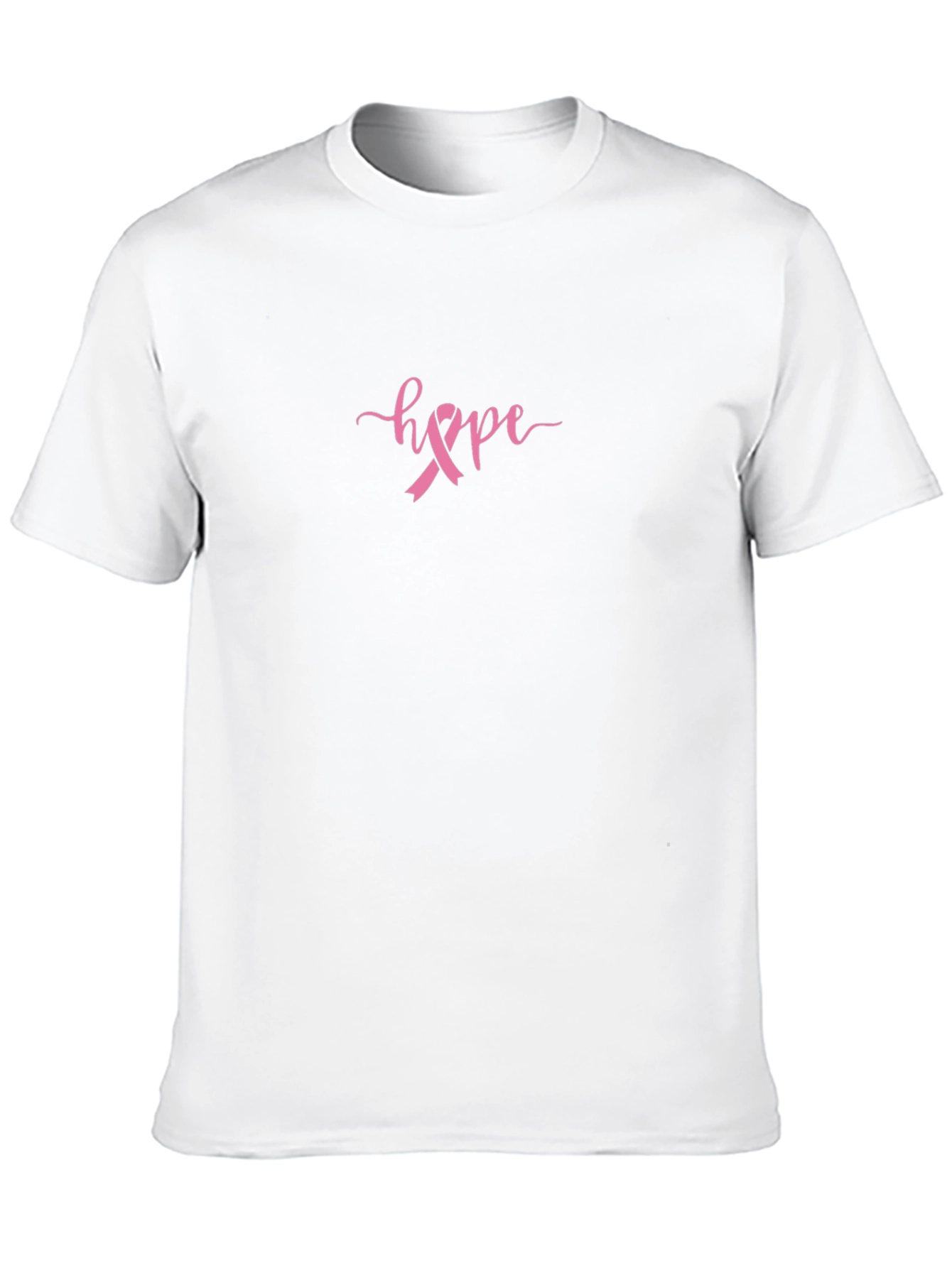 Hope Ribbon Black T-Shirt