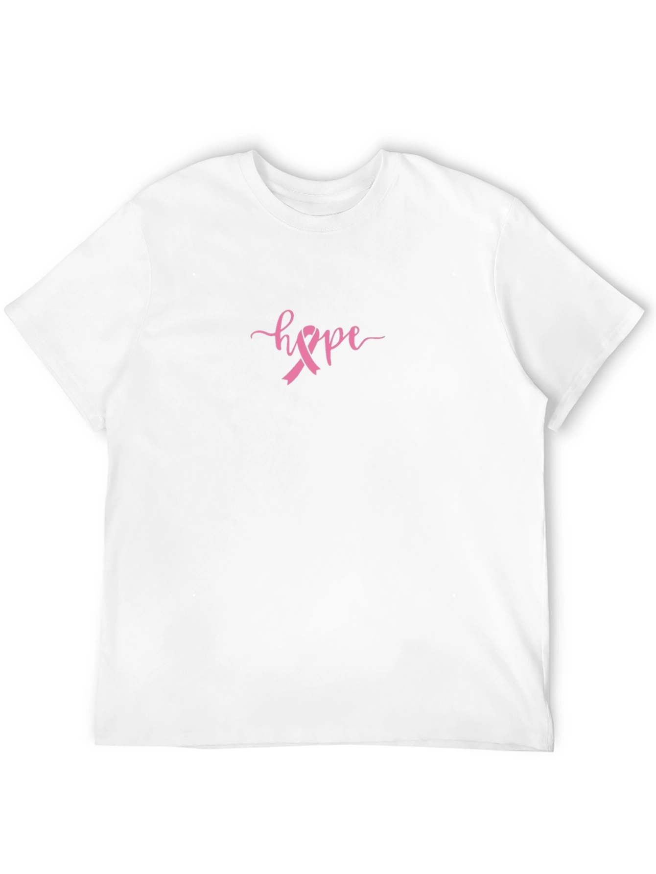 Hope Ribbon Black T-Shirt