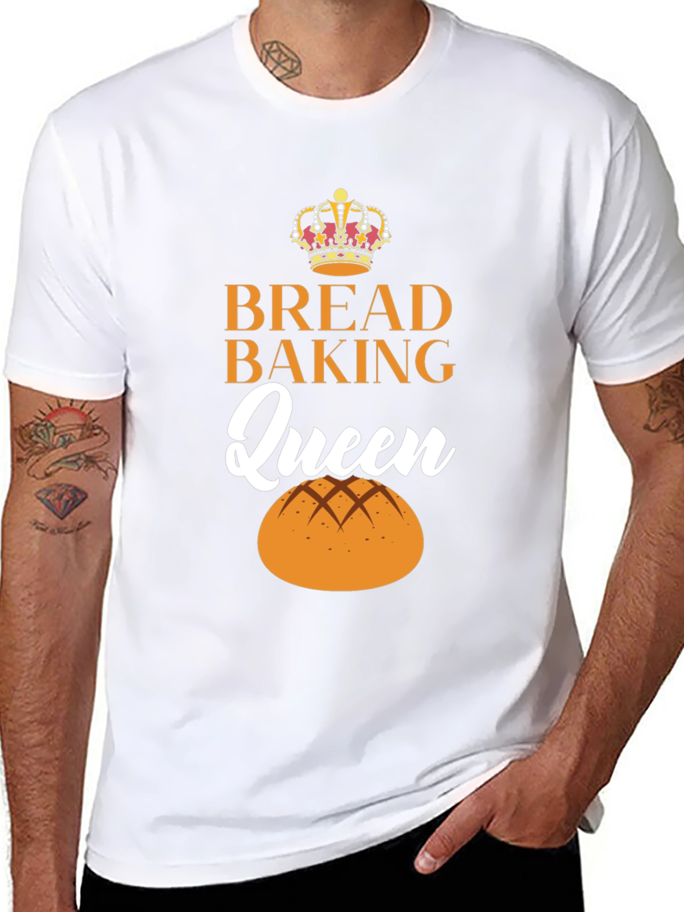 Bread Baking Queen Graphic T-Shirt