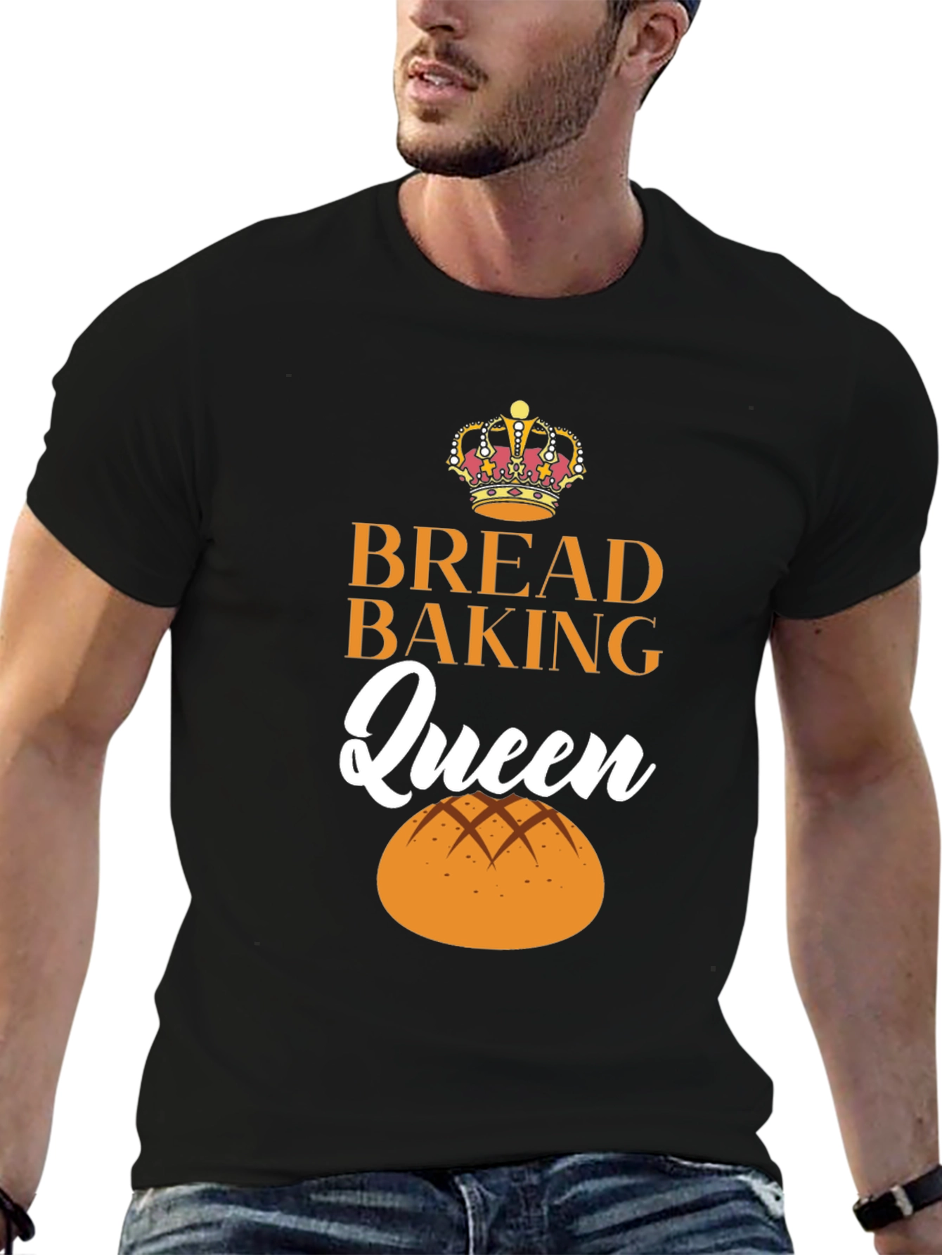 Bread Baking Queen Graphic T-Shirt