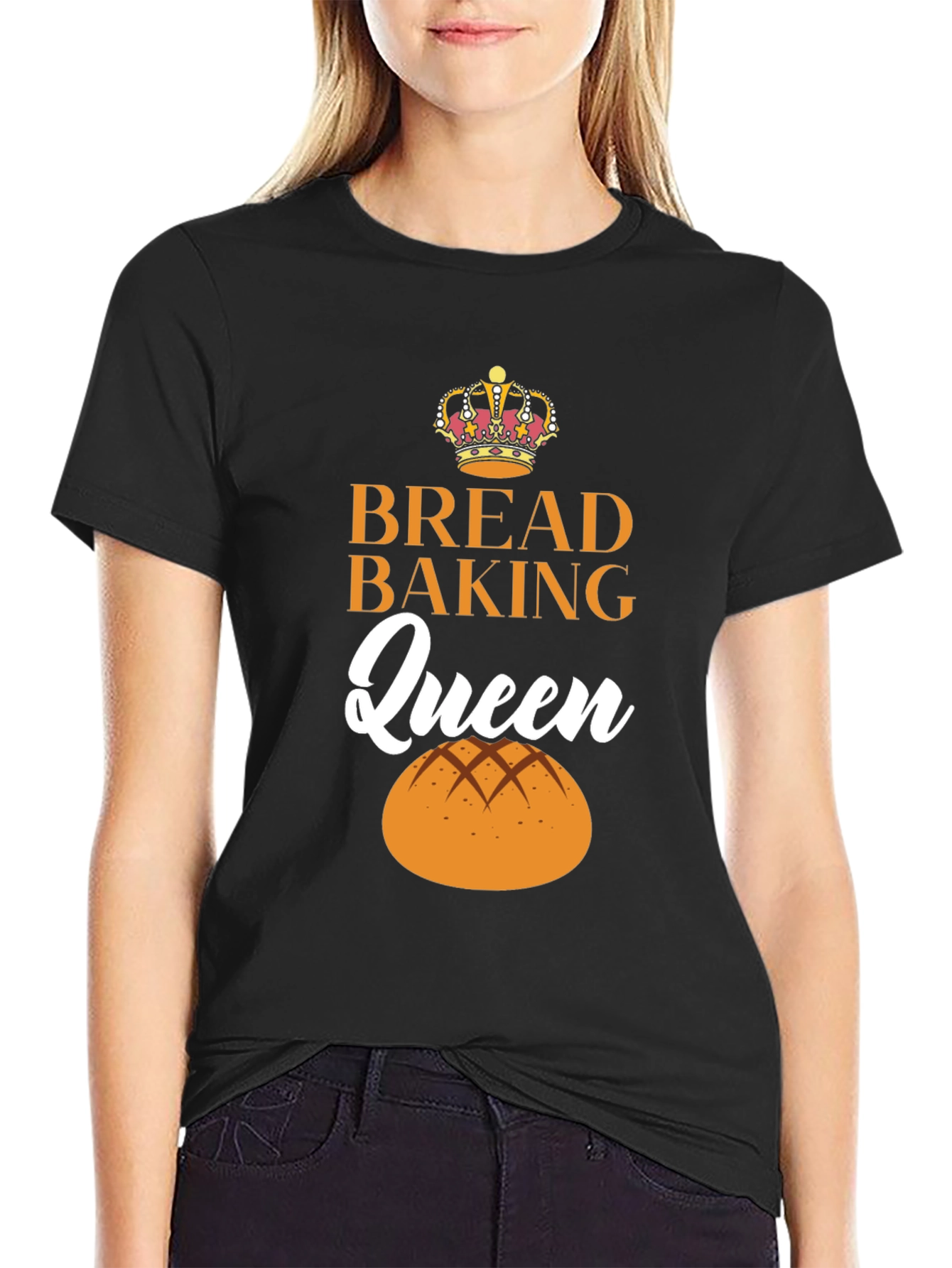 Bread Baking Queen Graphic T-Shirt