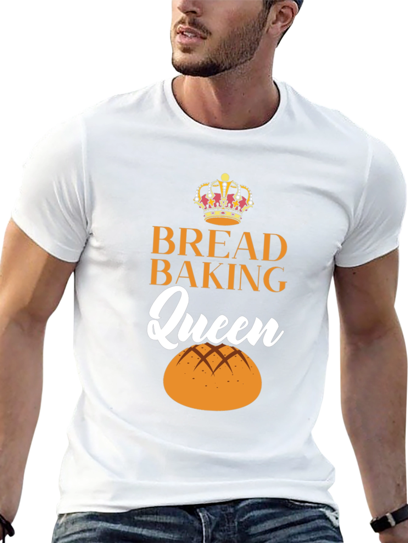 Bread Baking Queen Graphic T-Shirt