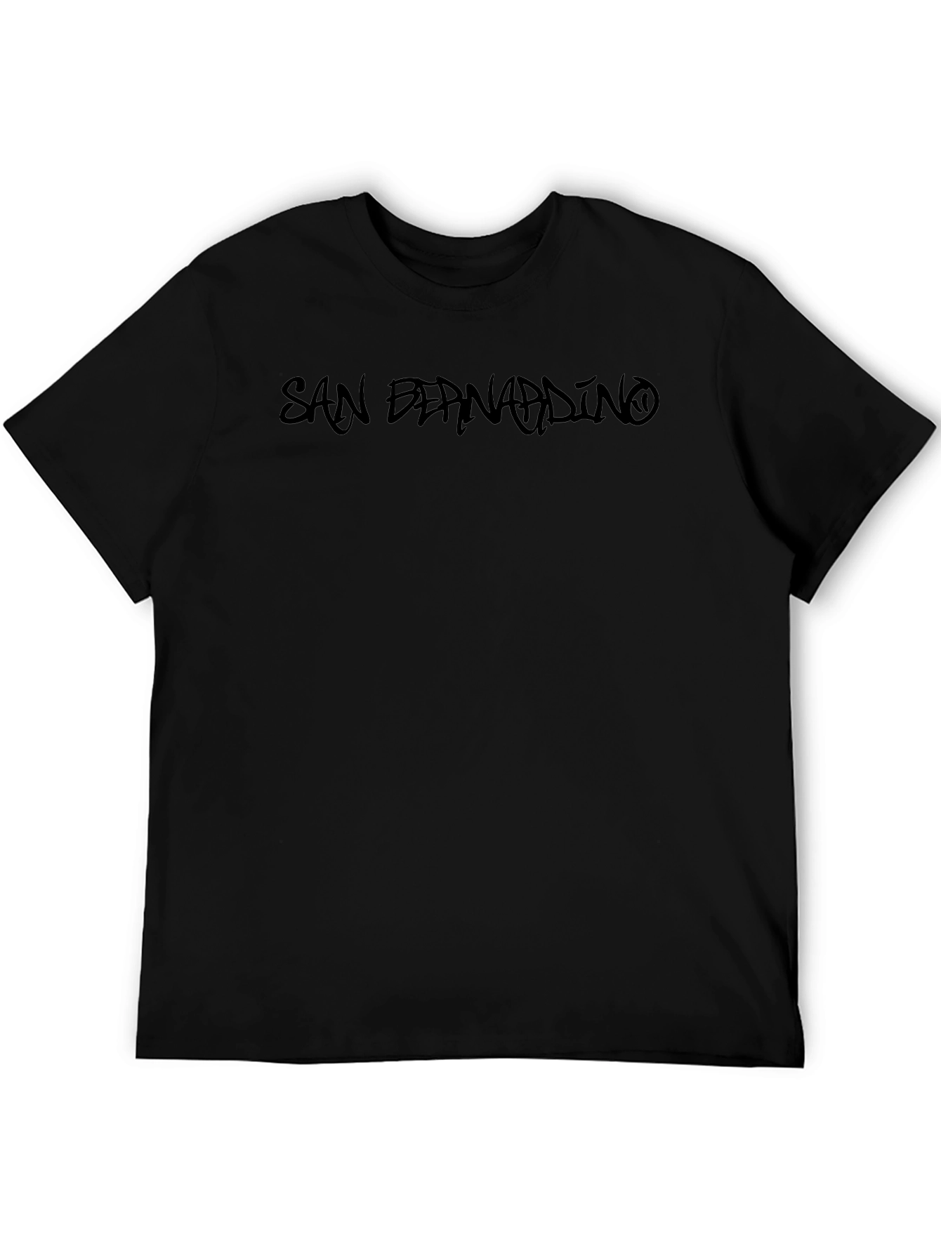 San Bernardino Graphic Tee - Mens Black T-Shirt
