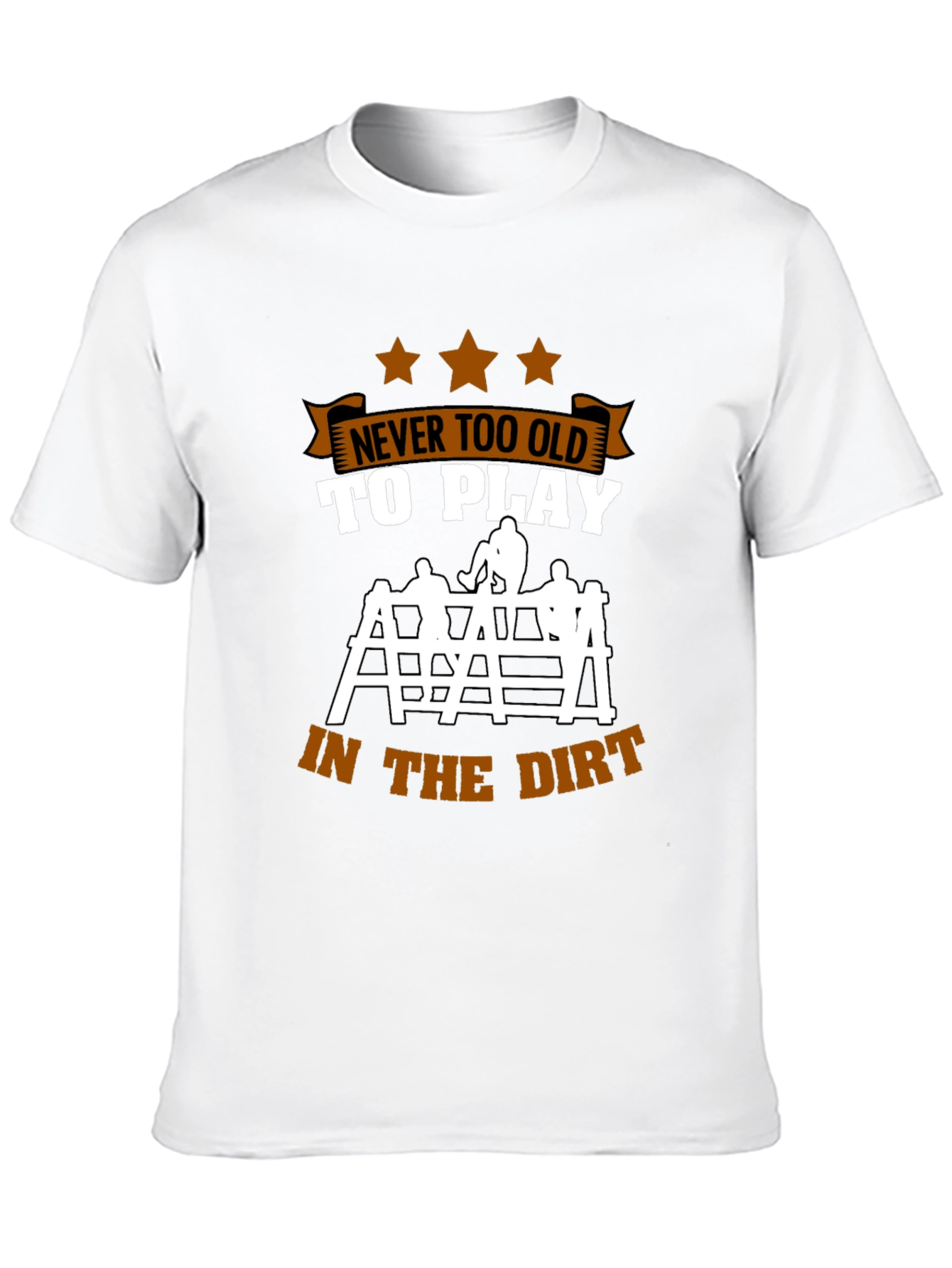 Never Too Old To Play T-Shirt