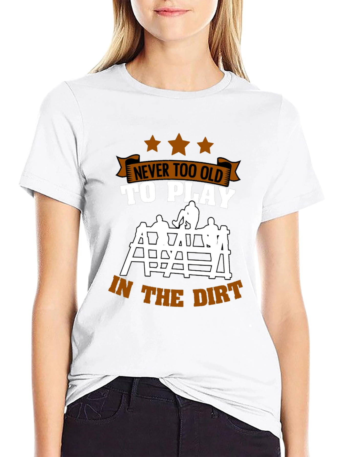 Never Too Old To Play T-Shirt