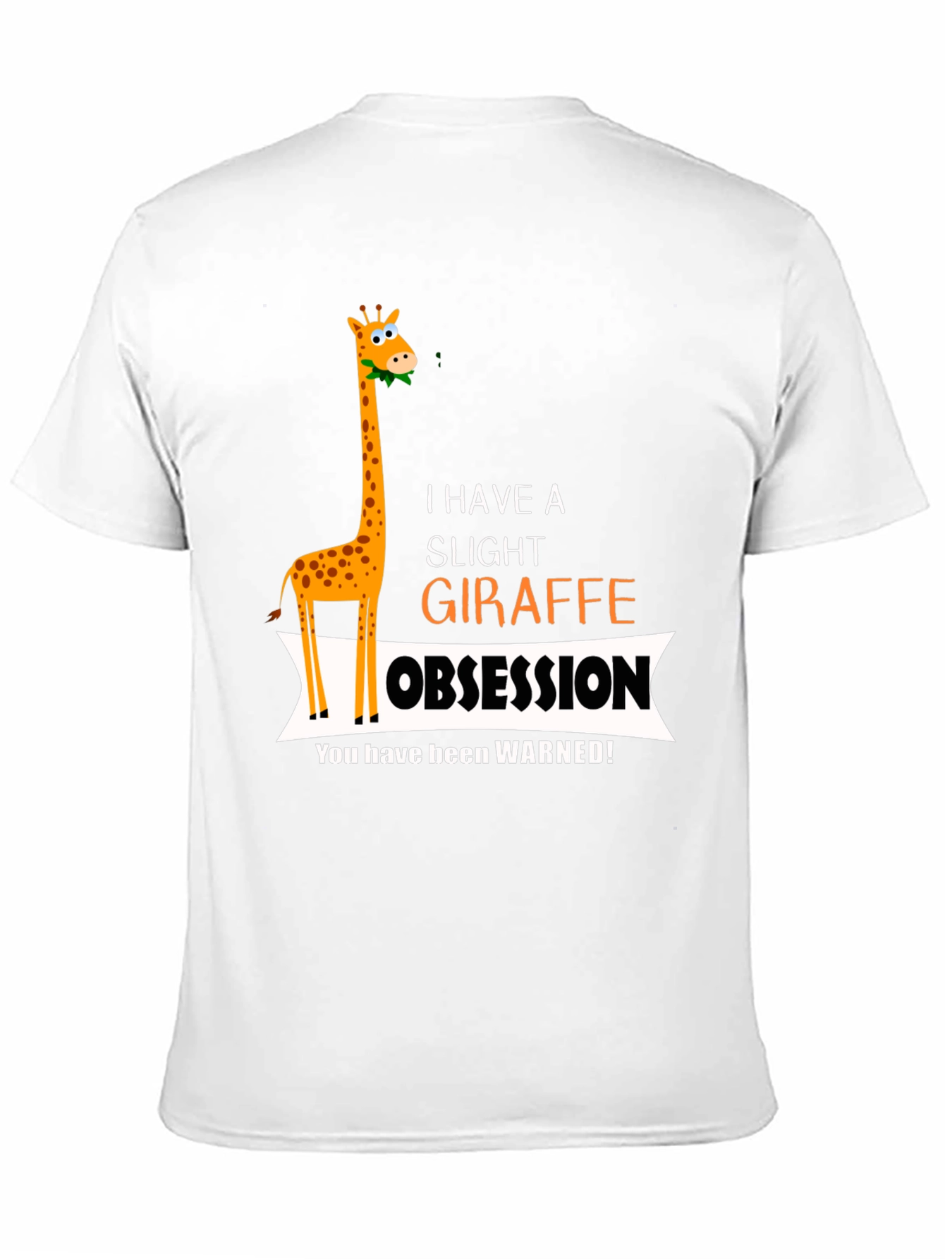 Giraffe Obsession T-Shirt - Funny Animal Lover Tee