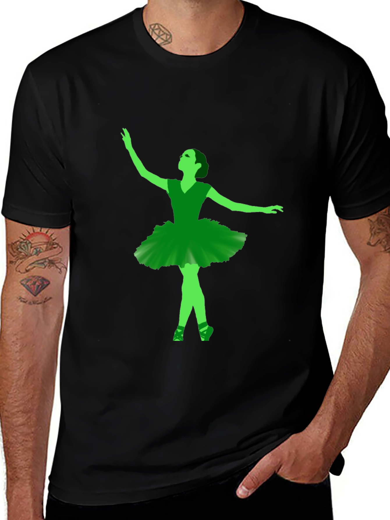 Ballerina T-Shirt - Dancer Graphic Tee