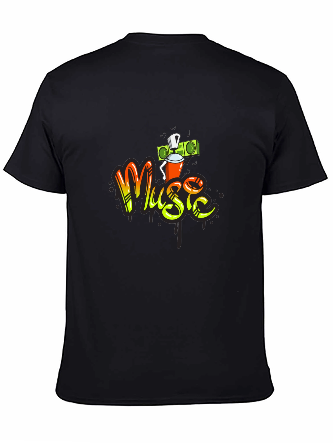 Music Graffiti T-Shirt - Urban Style Tee