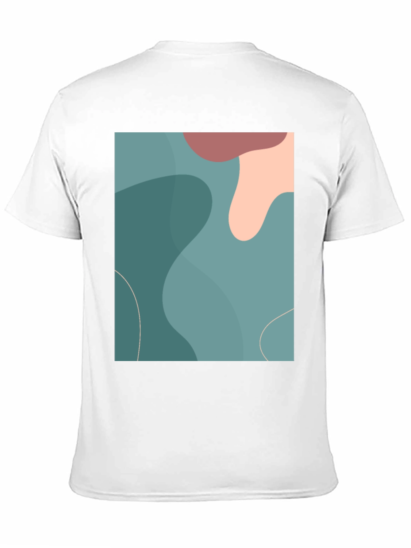 Abstract Art Graphic Tee - Modern Casual Shirt
