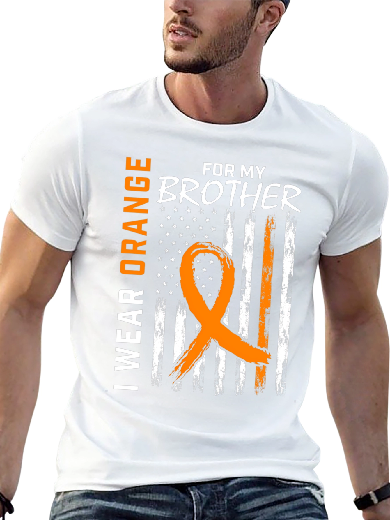 I Wear Orange for My Brother T-Shirt