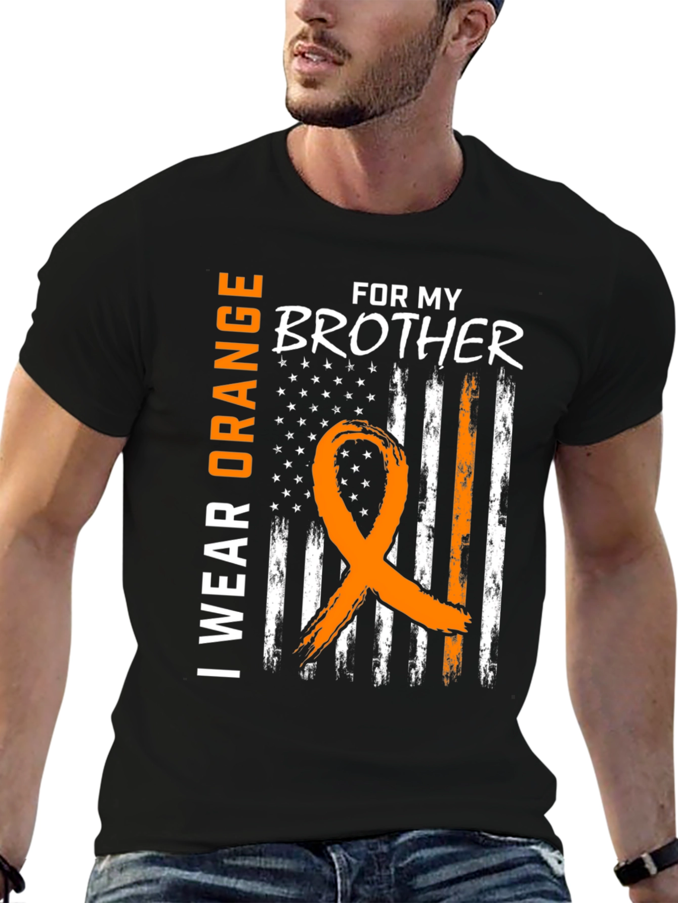 I Wear Orange for My Brother T-Shirt