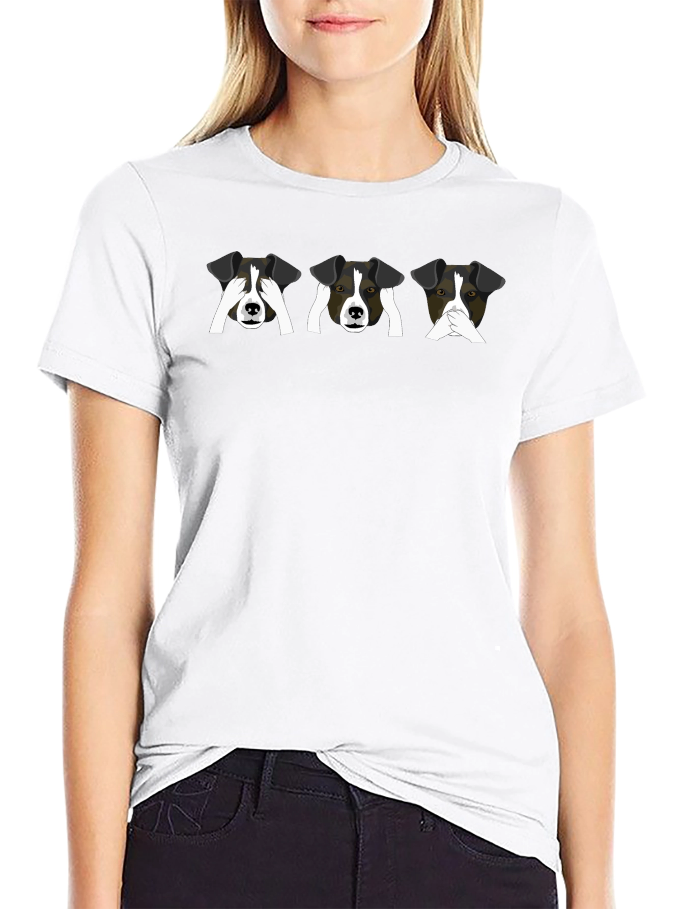 Speak No Evil Dog T-Shirt