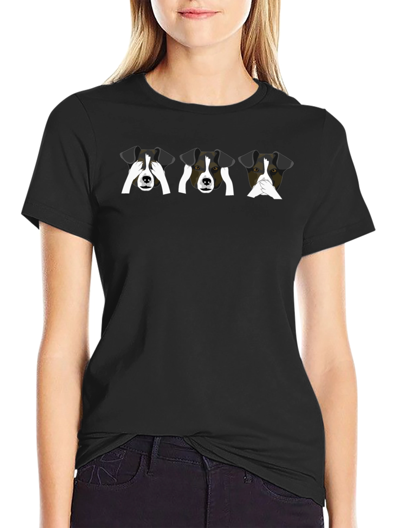 Speak No Evil Dog T-Shirt