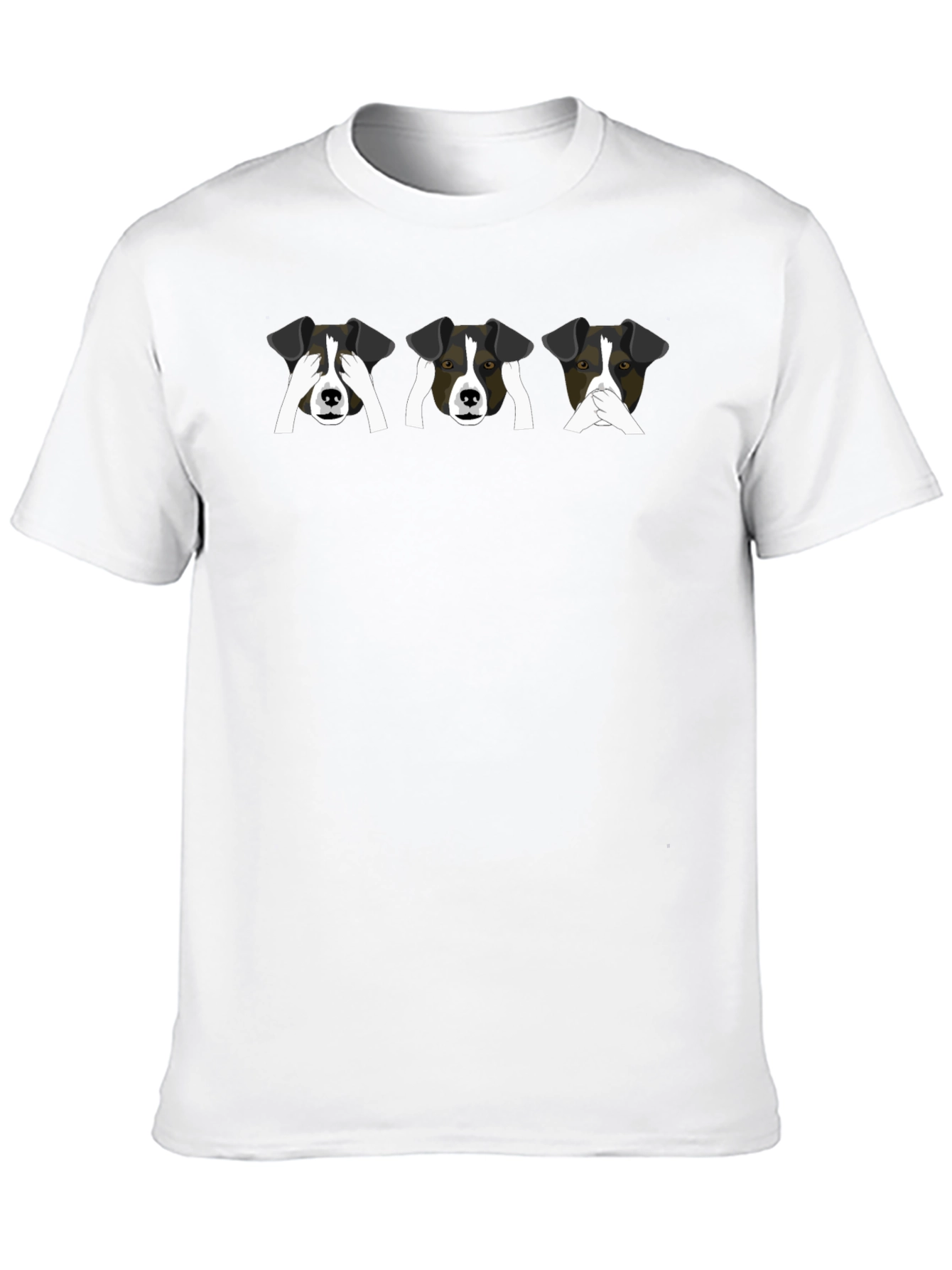 Speak No Evil Dog T-Shirt