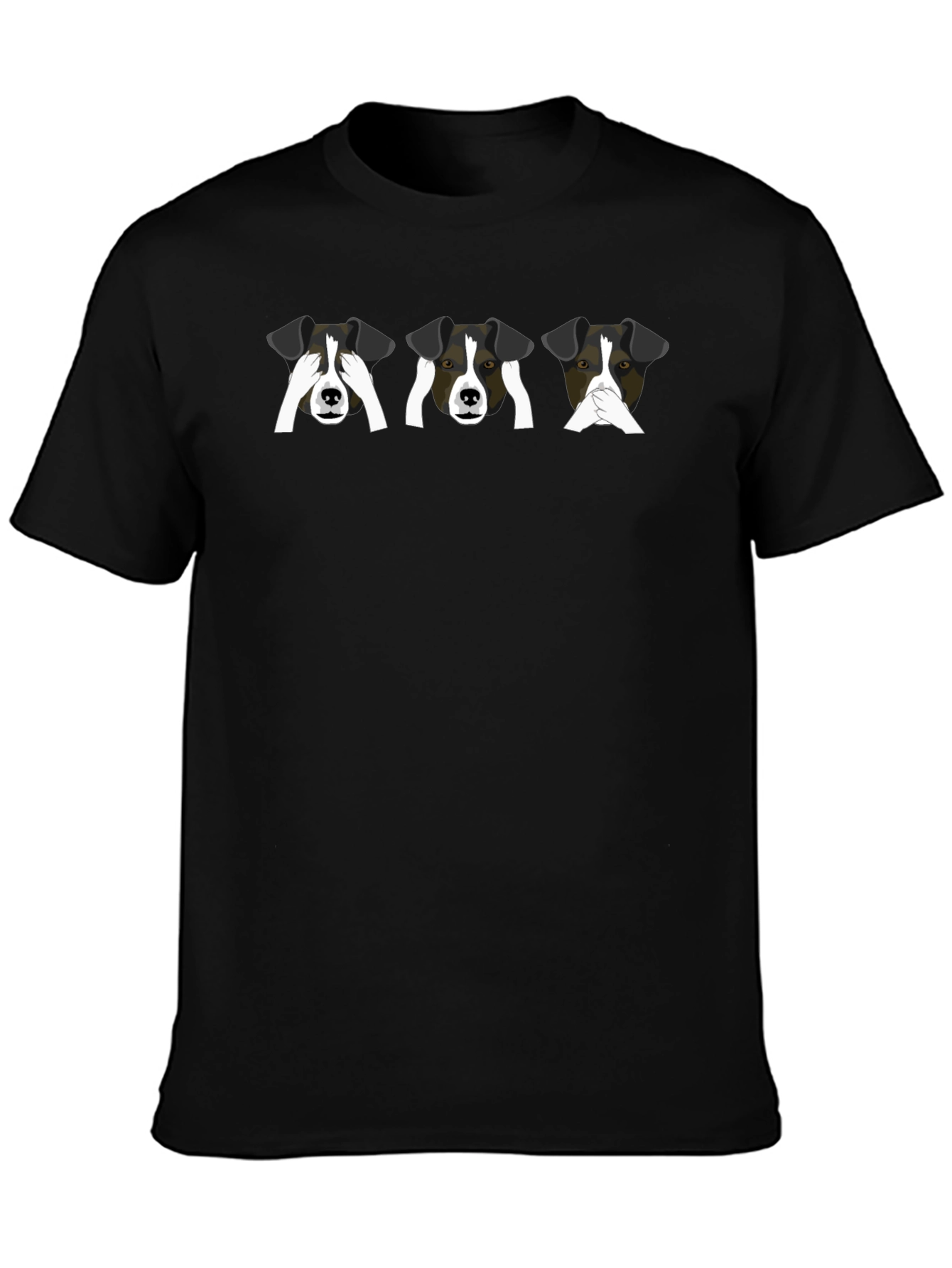 Speak No Evil Dog T-Shirt