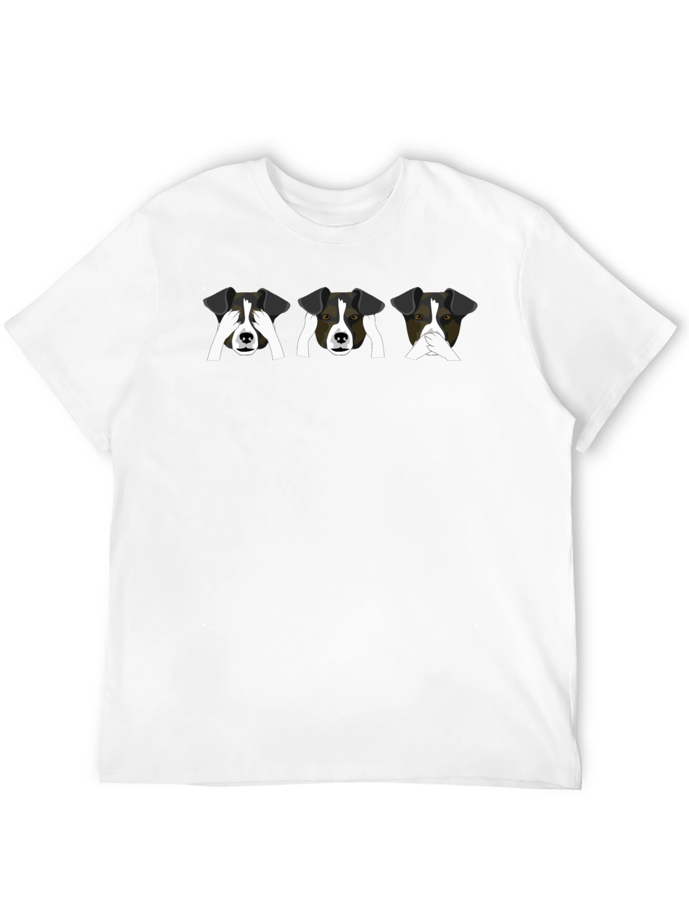 Speak No Evil Dog T-Shirt