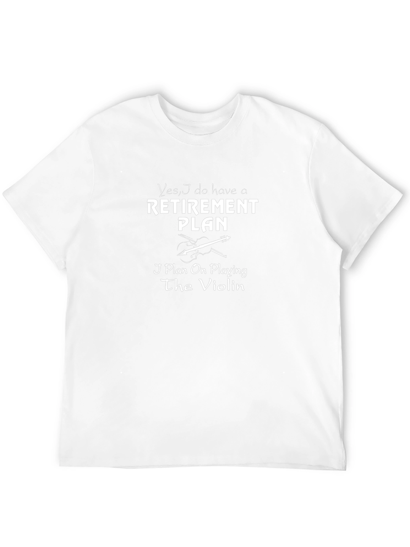 Retirement Violin Player T-Shirt