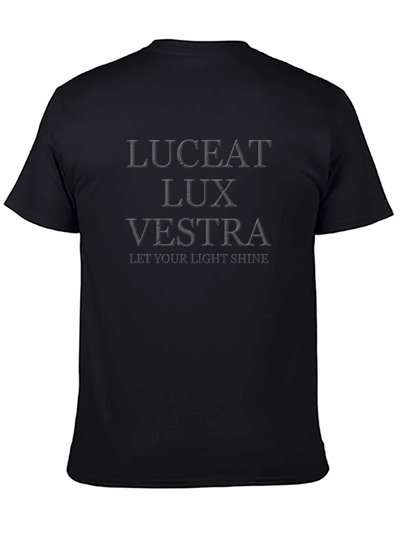Lucet Lux Vestra Black T-Shirt