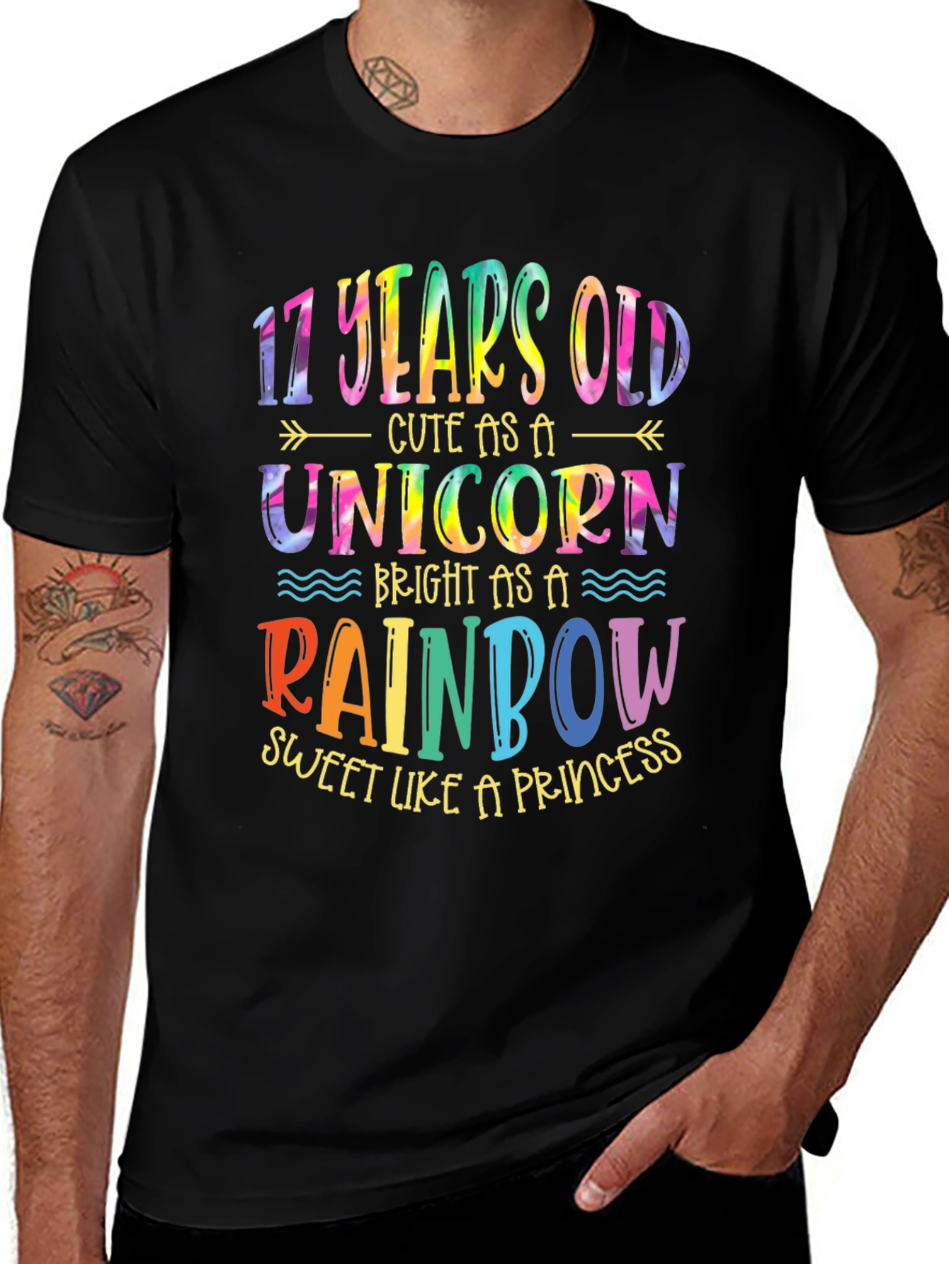 11 Years Old Unicorn Rainbow T-Shirt